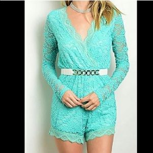 Light teal/sea foam large fits like size 6